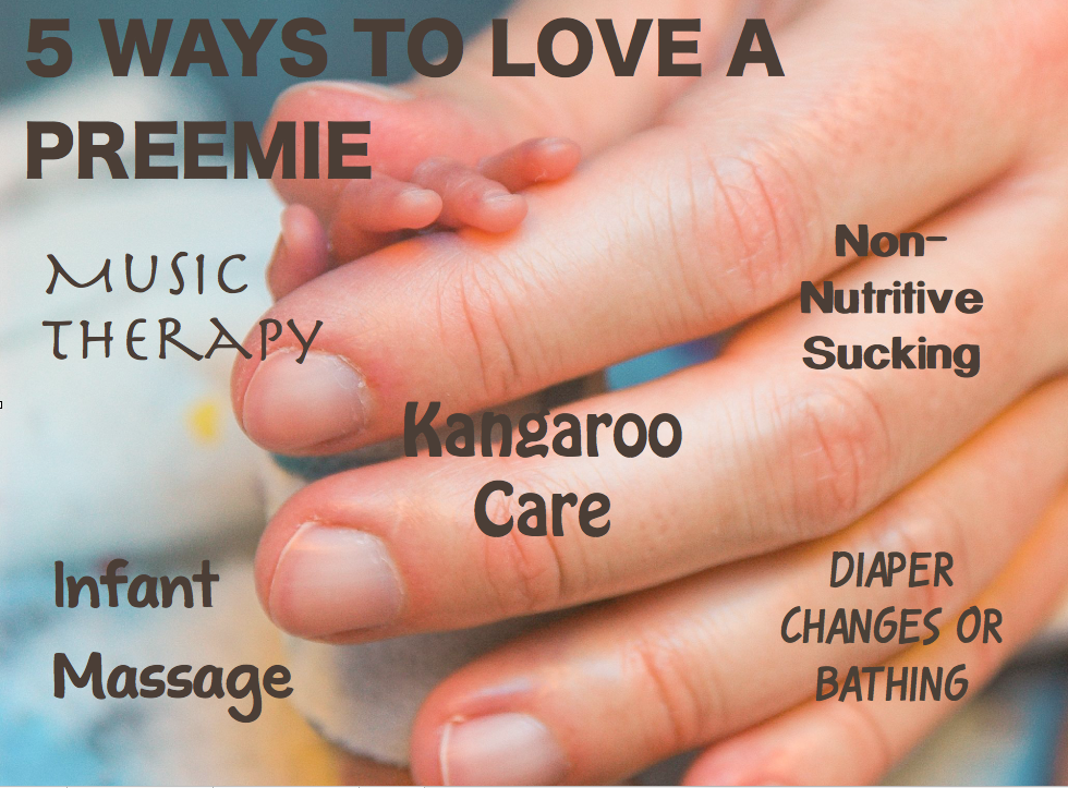 5 Ways to Love a Preemie Infographic - T. Leverett